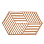 Zone Denmark - Hexagon Dessous de verre large, light terracotta