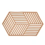 Zone Denmark - Hexagon Dessous de verre large, light terracotta