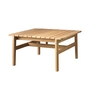 FDB Møbler - M19 - Sammen Table de salon, H 33 cm, teck