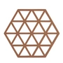 Zone Denmark - Triangle Dessous de verre, 16 x 14 cm, almond
