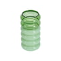 Design Letters - Bubble - 2 en 1 Vase & Bougeoir, H 13,5 cm, green / milky green