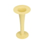 Design Letters - Trumpet - 2 en 1 Vase & Bougeoir, H 24 cm, yellow