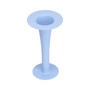 Design Letters - Trumpet - 2 in 1 Vase & Bougeoir, H 24 cm, light blue