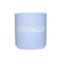 Design Letters - AJ Favourite Tasse en porcelaine, Copenhagen / dusty blue