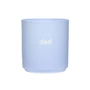 Design Letters - AJ Favourite Tasse en porcelaine, dad / dusty blue
