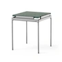 & Tradition - Sett Side Table LN11, Verde Guatemala / Chrome foncé