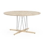Carl Hansen - Embrace Table de jardin, teck non traité, Ø 140 cm