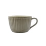 House Doctor - Pleat Tasse, Ø 10,5 cm, gris / marron