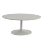 Muuto - Soft Table basse, Ø 95 cm, H 42 cm, gris