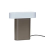Hübsch Interior - Sleek LED Lampe de table, brun / gris clair