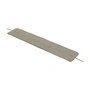 Muuto - Coussin d'assise pour Linear Steel Banc, L 170 cm, gris clair
