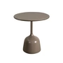 Cane-line - Glaze Table basse ⌀ 45 cm, taupe