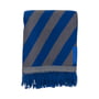 Mette Ditmer - Couverture Retro, 125 x 170 cm, bleu cobalt