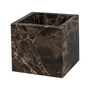 Mette Ditmer - Marble Cube, brun