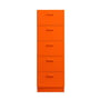 String - Relief Commode avec socle, haute, 41 x 41 x 115 cm, orange