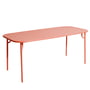 Petite Friture - Week-End Table, 180 x 85 cm, corail