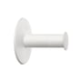 Koziol - Plug'n Roll Distributeur de papier toilette (recyclé), blanc
