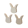 Cam Cam Copenhagen - Crochet en bois, lapin, dove mix (set de 3)