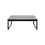 Softline - Mirror Table basse, small, noir laqué