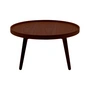 Softline - Alma Table d'appoint, large, noyer laqué