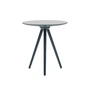 Softline - Circoe Table d'appoint, laquée bleu peau