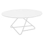 Softline - Tribeca Table d'appoint, large, laquée blanc