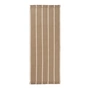 Ferm Living - Calm Kelim Tapis de sol, 80 x 200 cm, dark sand / off-white