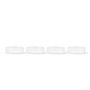 Ferm Living - Ripple Coupe, givrée (set de 4)