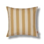 ferm Living - Strand Outdoor coussin, 50 x 50 cm, warm yellow / parchment