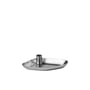 Broste Copenhagen - Mie Plateau pour bougies, Mini, silver finish