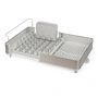 Joseph Joseph - Extend Steel Égouttoir extensible, acier inoxydable / light stone