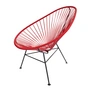 Acapulco Design - Acapulco Classic Chair, rouge / noir