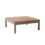 Fritz Hansen - Skagerak Tradition Outdoor Table basse H 27 cm, teck