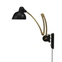 Fritz Hansen - KAISER idell 6559-W Applique murale, laiton / noir
