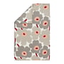 Marimekko - Unikko Housse de couette, 150 x 210 cm, blanc cassé / gris chaud / rose