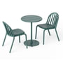 Fatboy - Fred's Outdoor table Ø 60 cm + chaise (set de 2), vert sauge foncé (édition exclusive)