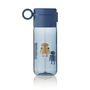 LIEWOOD - Clemence biberon, 350 ml, Robots, indigo
