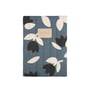 Nobodinoz - Hyde Park Pochette pour carnet de maternité A5, blue black tulips