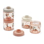 LIEWOOD - Dominique Snack Box, Peach, sea shell (set de 4)