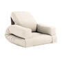 Karup Design - Mini Hippo Fauteuil futon pour enfants, lin
