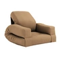 Karup Design - Mini Hippo Fauteuil futon pour enfants, mocca