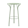Kartell - Hiray Outdoor Table haute, vert sauge