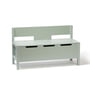 Kids Concept - Star Banc pour enfants avec espace de rangement, vert clair