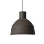 Muuto - Unfold Lampe suspendue, marron foncé
