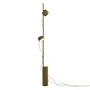 Muuto - Post Lampadaire LED, brun-vert
