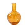 Pols Potten - Crackled Glass Ball Body Vase S, jaune