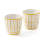 Pols Potten - Digi Tasse, jaune (set de 2)