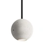NUD Collection - Nova Concrete Lampe suspendue, raven (TT-09)