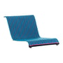 Magis - South Housse d'assise pour fauteuil de jardin Lounge, bleu / bleu clair