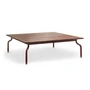 Magis - South Table de jardin basse, 120 x 120 cm, bordeaux / rouge lavande
